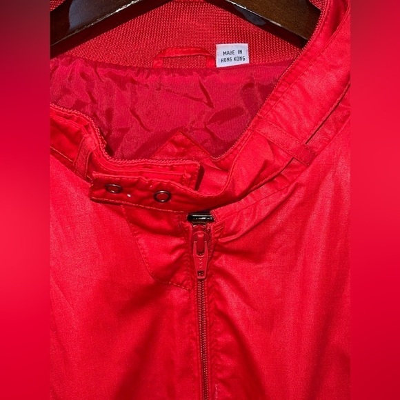 VINTAGE Members Only Red Jacket Size 46 - Picture 4 of 14